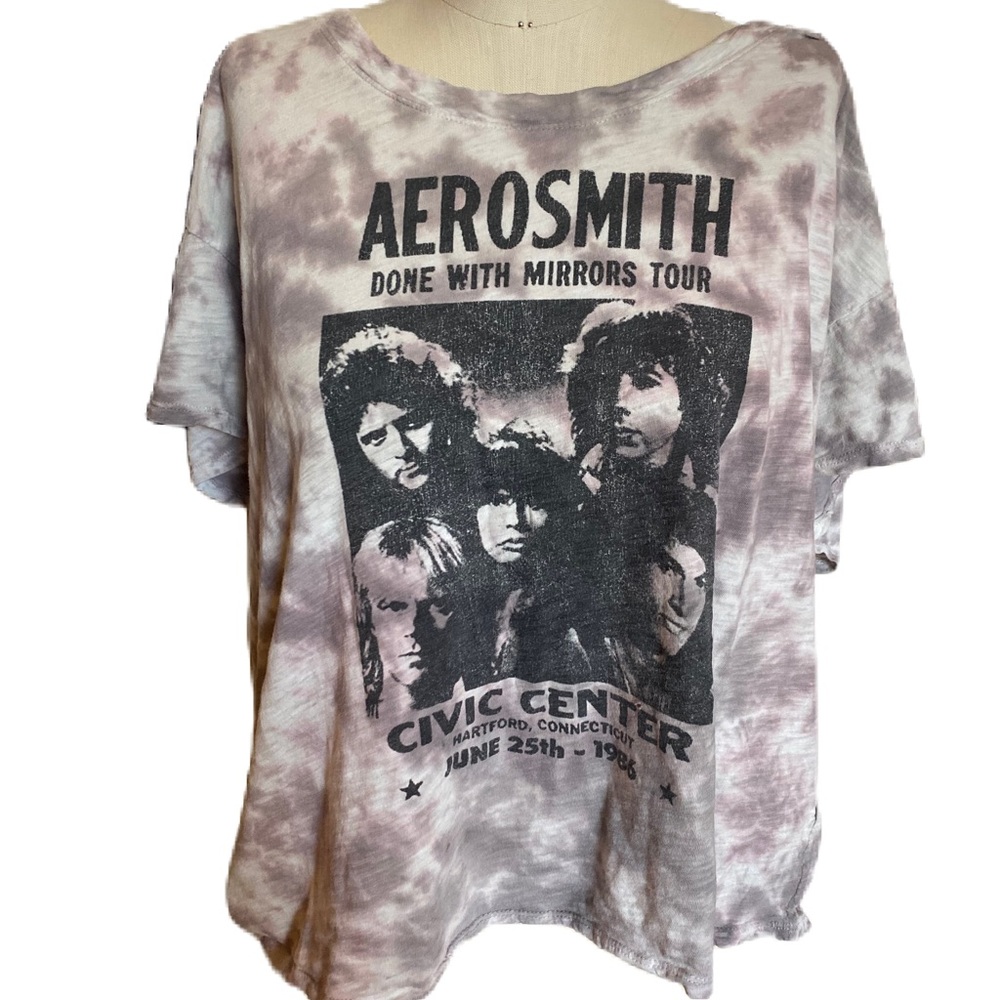 Aerosmith tie dye tee. Size medium